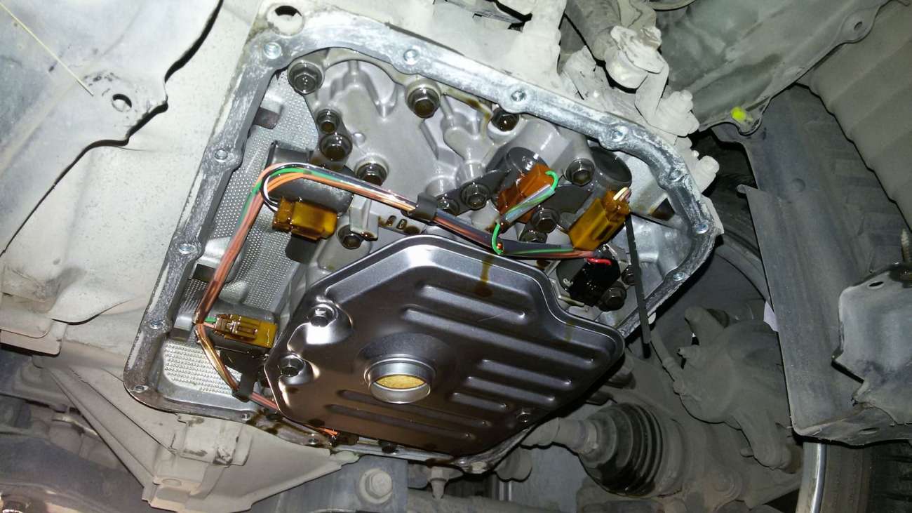 Замена масла в АКПП (коробке автомат) Mazda Мазда